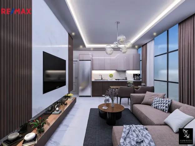 Prodej bytu 1+1, Avsallar,Turecko, 44 m2