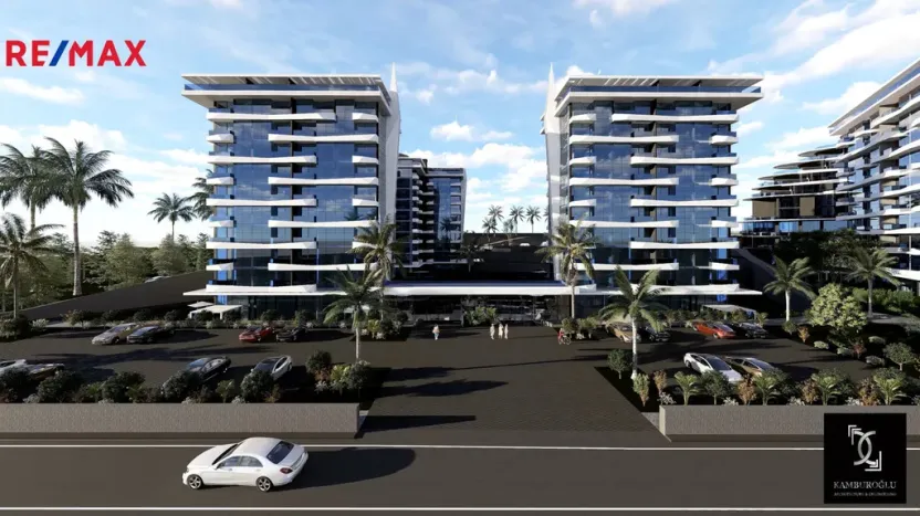 Prodej bytu 1+1, Avsallar,Turecko, 44 m2