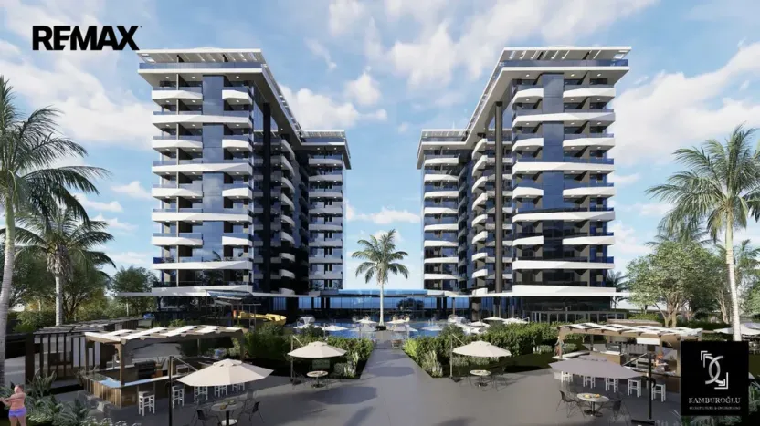 Prodej bytu 1+1, Avsallar,Turecko, 44 m2