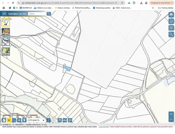 Prodej pozemku, Předhradí, 1127 m2