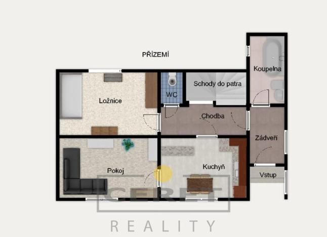 Prodej rodinného domu, Žatec - Radíčeves, 130 m2