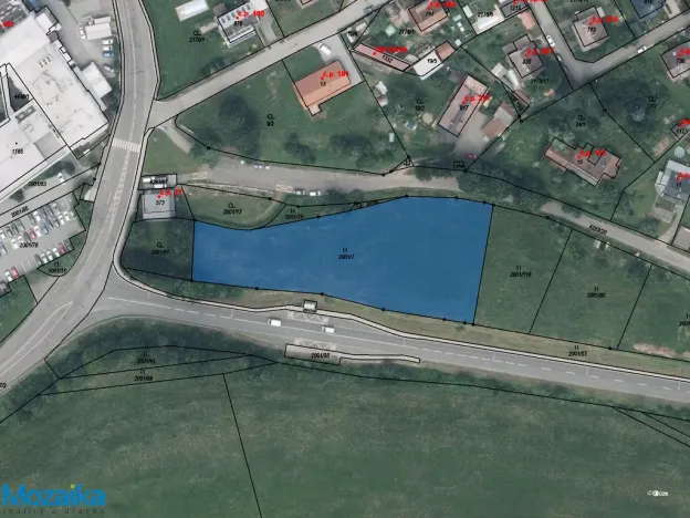 Prodej komerčního pozemku, Dolní Dobrouč - Lanšperk, 3757 m2