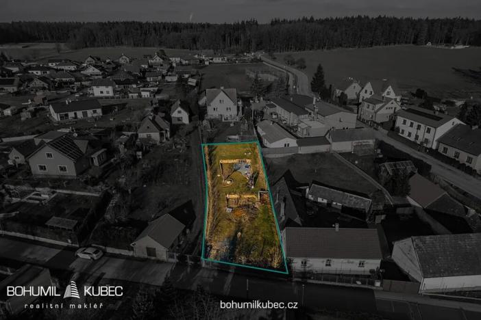 Prodej pozemku pro bydlení, Ústrašice, 600 m2