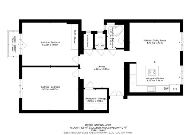 Prodej bytu 3+kk, Brno - Ponava, Rybníček, 109 m2