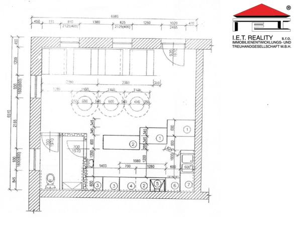 Pronájem obchodního prostoru, Brno, Josefská, 41 m2