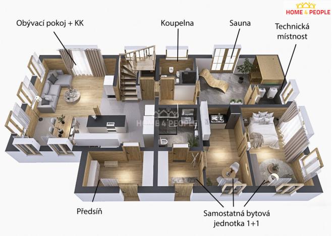 Prodej rodinného domu, Rožnov pod Radhoštěm, Tylovice, 388 m2