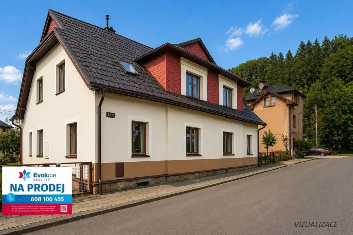 Prodej rodinného domu, Úpice, Smetanova, 186 m2