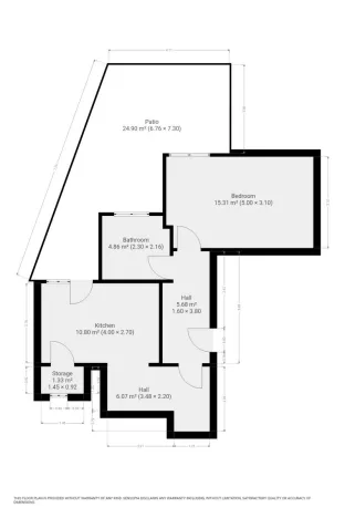 Pronájem bytu 1+1, Praha - Holešovice, Františka Křížka, 48 m2