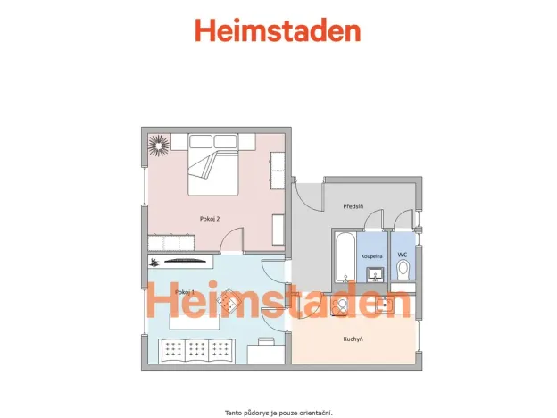 Pronájem bytu 2+1, Havířov - Prostřední Suchá, Plynárenská, 60 m2