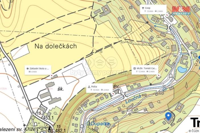 Prodej rodinného domu, Trstěnice, 480 m2