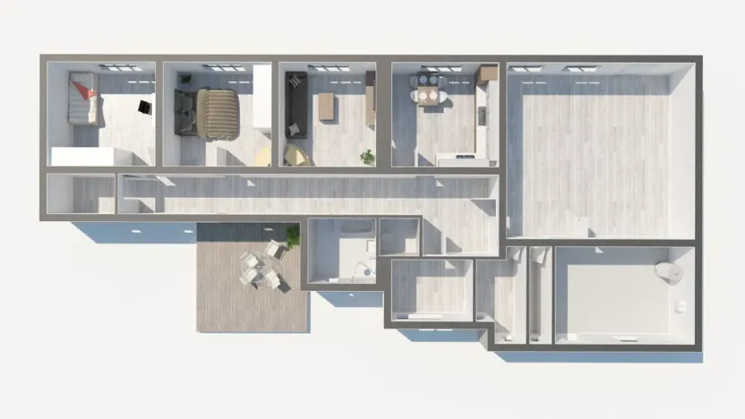 Prodej rodinného domu, Strmilov - Malý Jeníkov, 193 m2