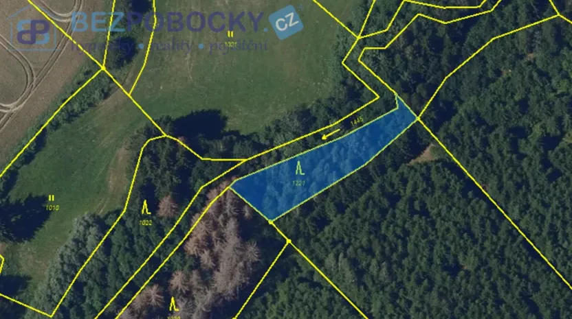 Prodej lesa, Vysočina, 26720 m2