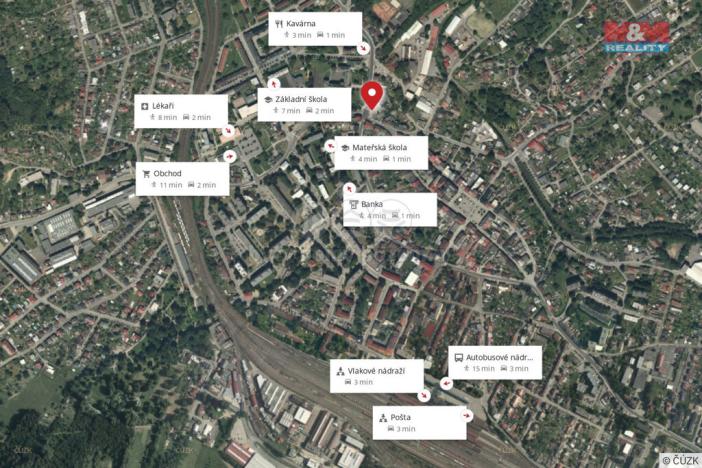 Pronájem obchodního prostoru, Česká Třebová, Tyršovo náměstí, 65 m2