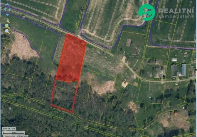 Prodej pozemku pro bydlení, Hamr na Jezeře, 8743 m2