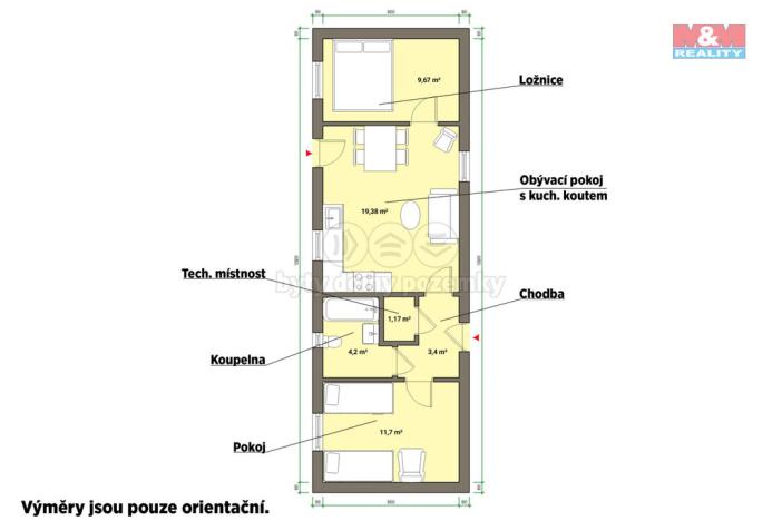Prodej rodinného domu, Lázně Kynžvart, Královské svahy, 50 m2