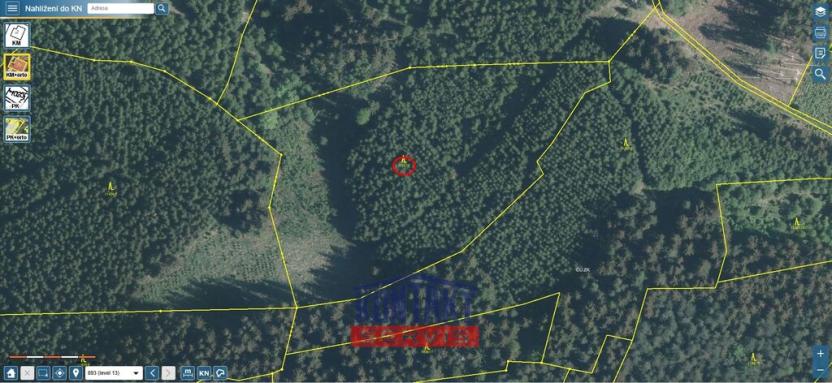 Prodej lesa, Huslenky, 25593 m2