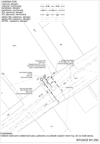 Prodej pozemku pro bydlení, Bystřany, 1195 m2