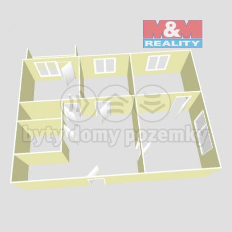 Pronájem bytu 3+1, Karviná - Mizerov, tř. 17. listopadu, 72 m2