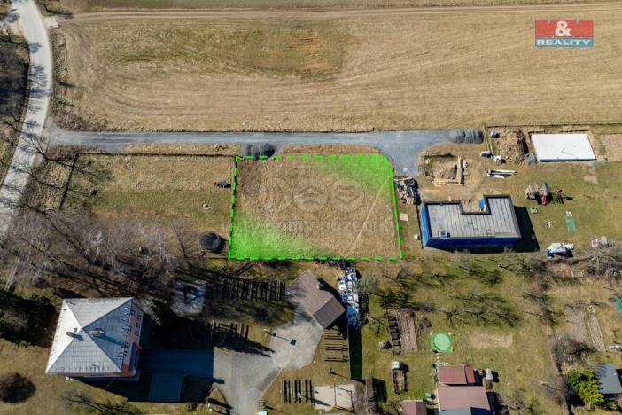 Prodej pozemku pro bydlení, Lešná - Perná, 1007 m2