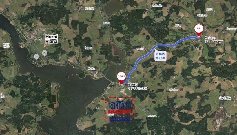 Prodej pozemku pro bydlení, Hořice na Šumavě, 1016 m2