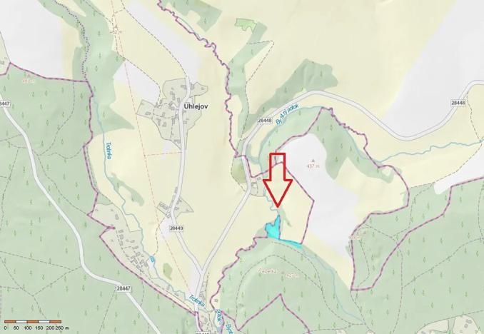 Prodej louky, Úhlejov, 46786 m2