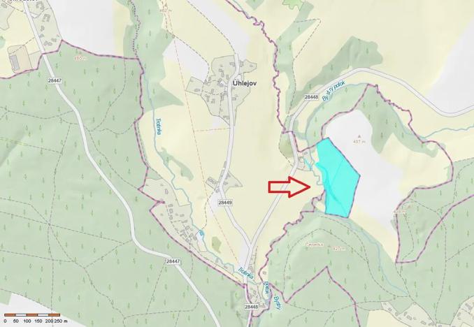 Prodej pole, Úhlejov, 46786 m2