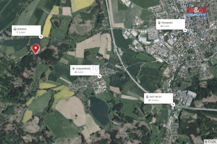 Prodej pozemku pro bydlení, Jiřice, 78612 m2