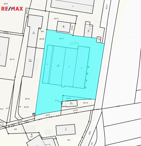 Prodej skladu, Přelouč, 2550 m2