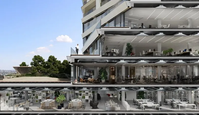 Pronájem kanceláře, Praha - Michle, Vyskočilova, 20200 m2