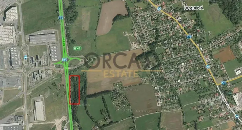 Prodej podílu pozemku, Ostrava, 1230 m2