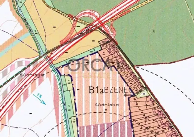 Prodej podílu pozemku pro bydlení, Bzenec, 508 m2