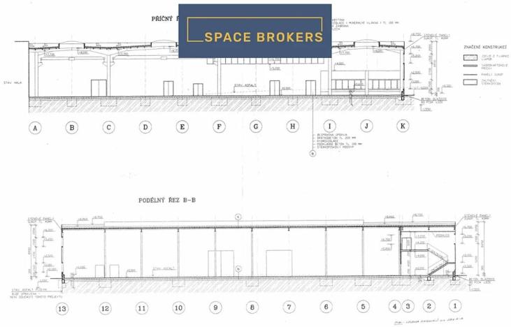 Pronájem skladu, Červený Kostelec, 835 m2