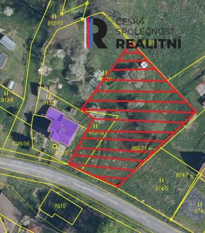 Prodej pozemku pro bydlení, Sokolov - Hrušková, 1372 m2