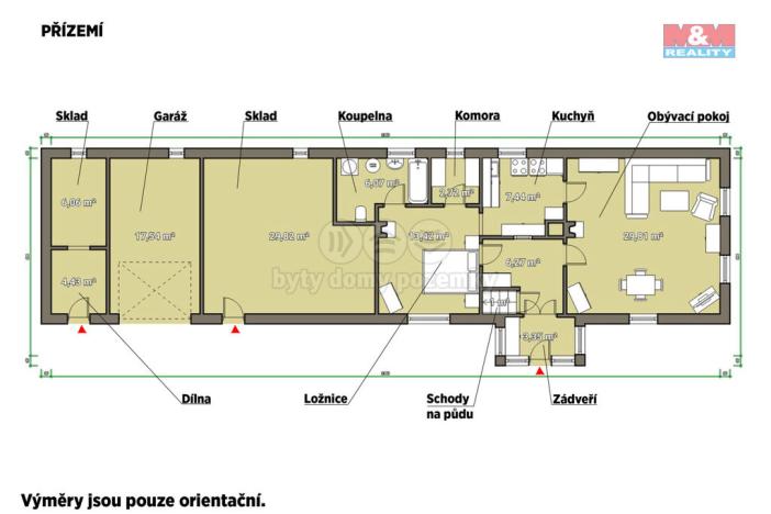 Prodej rodinného domu, Blovice - Štítov, 126 m2