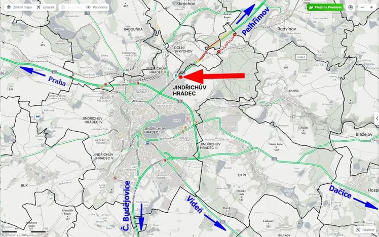 Pronájem obchodního prostoru, Jindřichův Hradec, Jarošovská, 591 m2