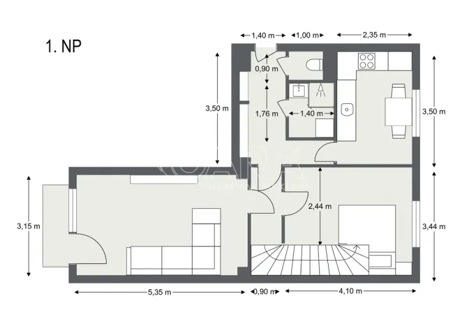 Prodej bytu 3+1, Brandýs nad Labem-Stará Boleslav - Brandýs nad Labem, Komenského nám., 113 m2