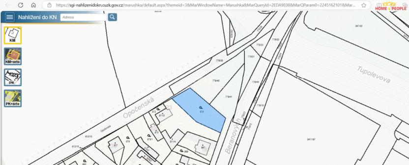 Prodej pozemku pro bydlení, Praha - Letňany, Opočenská, 777 m2