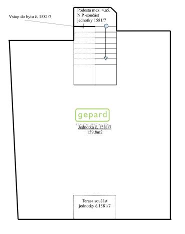 Prodej půdního prostoru, Ústí nad Labem - Ústí nad Labem-centrum, Moskevská, 159 m2
