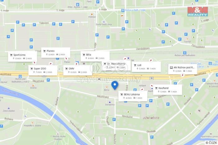 Pronájem obchodního prostoru, Rožnov pod Radhoštěm, Meziříčská, 866 m2