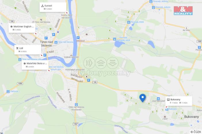 Prodej pozemku pro bydlení, Bukovany, 1108 m2