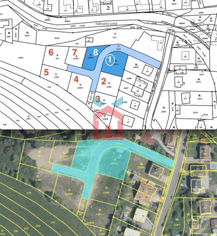 Prodej pozemku pro bydlení, Hřivínův Újezd, 783 m2