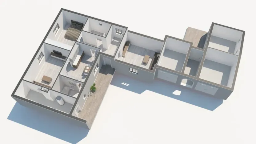 Prodej rodinného domu, Skočice - Lidmovice, 100 m2