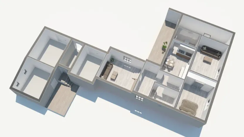 Prodej rodinného domu, Skočice - Lidmovice, 100 m2