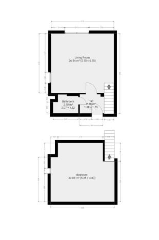 Pronájem bytu 2+kk, Hostivice, Čsl. armády, 60 m2