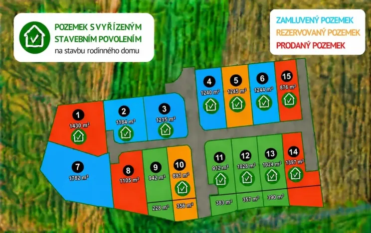 Prodej pozemku pro bydlení, Blatnice, 1105 m2