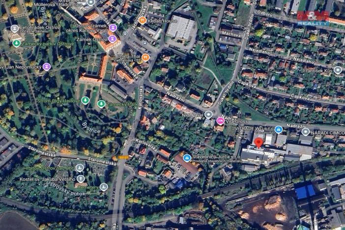 Pronájem obchodního prostoru, Ostrov, Krátká, 370 m2