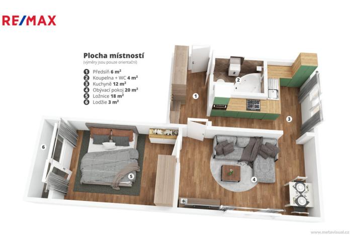 Prodej bytu 2+1, Janské Lázně, Na Sluneční Stráni, 64 m2