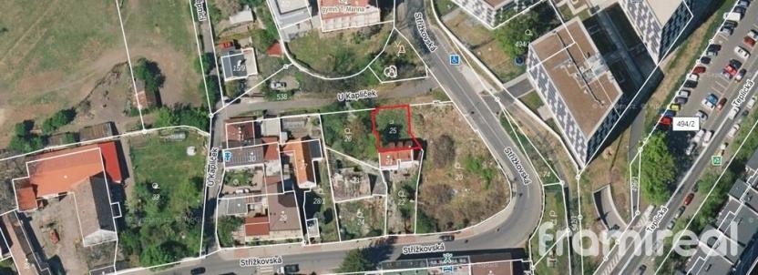 Prodej komerčního pozemku, Praha - Střížkov, U kapliček, 167 m2