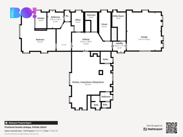 Prodej vícegeneračního domu, Orlické Záhoří, 440 m2
