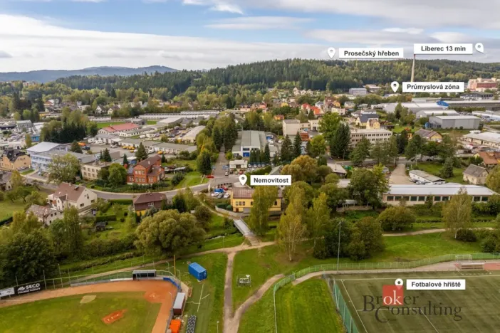 Prodej obchodního prostoru, Jablonec nad Nisou - Mšeno nad Nisou, Želivského, 300 m2